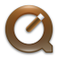 Quicktime 7 Brown Icon 64x64 png